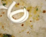 A picture of step 5 of Paratha roll😋.