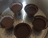 Foto langkah ke 3 dari resep Steamed lava cake (kukus).