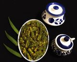 A picture of step 9 of Bhindi in Mustard Paste.