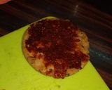 A picture of step 2 of Nippat masala chaat.