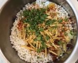 A picture of step 3 of Street style Sabudana Khichdi.