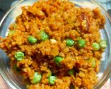 A picture of step 4 of Soya Bhurji.