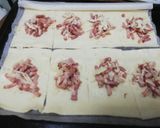 Foto del paso 3 de la receta Saquitos de bacon y queso