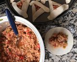 Foto del paso 4 de la receta: Empanadas veganas de soja texturizada