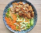 Hình bước làm 5 của món Nem lụi (nem nướng)