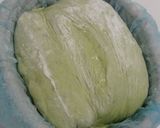 Foto langkah ke 12 dari resep Pandan Biji Wijen Hitam Sourdough Bread.