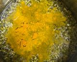 A picture of step 1 of Spicy misal Pav.