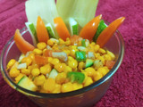 Corn chaat