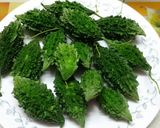 A picture of step 1 of Stuffed bitter gourd / bharva karele.