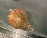 Une image de l'étape 6 de Émincé de poulet mariné au chutney, oignon et poivrons bicolores.