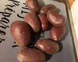 Une image de l'étape 3 de Pommes de terre au bœuf, ail fumé, shiitakes et bouillon de chevreau.