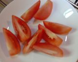 Gambar langkah 5 resipi Masak Lemak Telur dan Tomato.