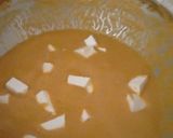A picture of step 4 of Shaahi paneer.