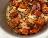 A picture of step 2 of Kathiyawadi Special Papadi ni Shaak (papadi Sabji).