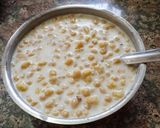 A picture of step 3 of Restaurant style smokey boondi raita.