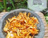 Foto langkah ke 3 dari resep Sambal Bawang Jamur Tiram.