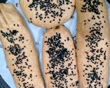 Hình bước làm 4 của món Bánh mì nguyên cám nhân khoai lang không cần lò nướng eatclean