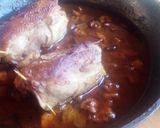 Tokaji boros prágaisonkával töltött sült kacsamell recept fázis 3 fotója