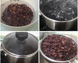 紫米椰汁糕的食譜步驟1照片