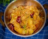A picture of step 5 of Kaddu ki sabji.
