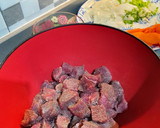 Foto del paso 1 de la receta: Ternera a la jardinera