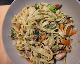 A picture of step 6 of Anchovy Pasta.