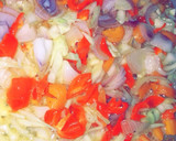 A picture of step 1 of Indomie and egg source.