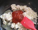 A picture of step 7 of Baked palak paneer rice.