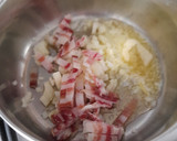 Foto del paso 1 de la receta: Risotto a la carbonara
