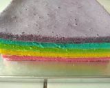 Foto langkah ke 12 dari resep Rainbow Cake Kukus Ny.Liem Super Lembut.