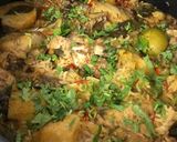 A picture of step 8 of Chicken pulao.