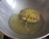 A picture of step 4 of Leafy vegetable puri.