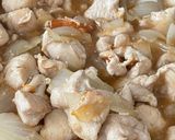 A picture of step 8 of Chinese-Filipino Tomato Chicken (Kamatis Kway).