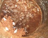 A picture of step 1 of Dalgona coffee.