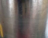 A picture of step 3 of Chicken Broth #Author Marathon.