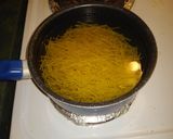 A picture of step 4 of Out of this would shrimp scampi. 🙂.