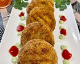 A picture of step 7 of Air fryer Chicken Cutlets.