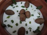 كبة مقلية مع اللبن
