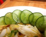 รูปขั้นตอนการทำที่ 3 ของ ไข่เจียวเนื้อปูและเห็ดหอมสด