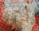 Gambar langkah 2 resipi Salmon Rangoon.