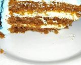 Pas rețetă Tort cu blat de cacao și cremă de vanilie 11 fotografie