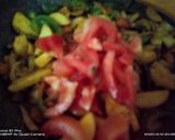 A picture of step 2 of Cabbage mix veg.
