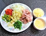 Foto del paso 1 de la receta: Quesadillas de huevos con longanicillas de campo