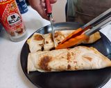 【AJ歐美食鋪】|🌯新魚柳起司蛋餅🌯墨西哥餅皮 蛋奶素的食譜步驟4照片