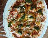 A picture of step 3 of Dahi bara mix chat papry / tasty chatpaty chat.