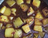 A picture of step 5 of Sweet and sour raw mango.