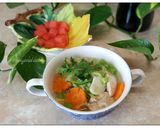 Hình bước làm 5 của món Mỳ gà bí ngòi #cleaneating