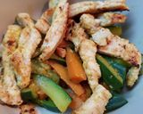 Foto del paso 6 de la receta Verduritas al wok con pavo para diabéticos