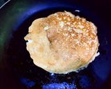 A picture of step 5 of Apple pancakes (snack).