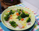 Foto del paso 1 de la receta: Sopa de arroz con brócoli, patata y zanahoria